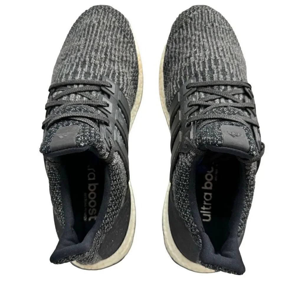 ADIDAS Running Shoes Men's Size 9 UltraBoost 3.0 Utility Black S80731 Sneaker